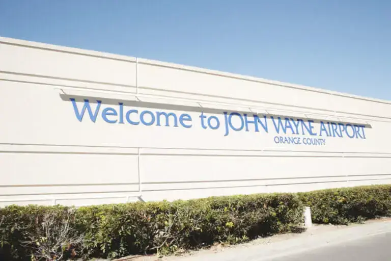 John Wayne Airport Orange County CA
